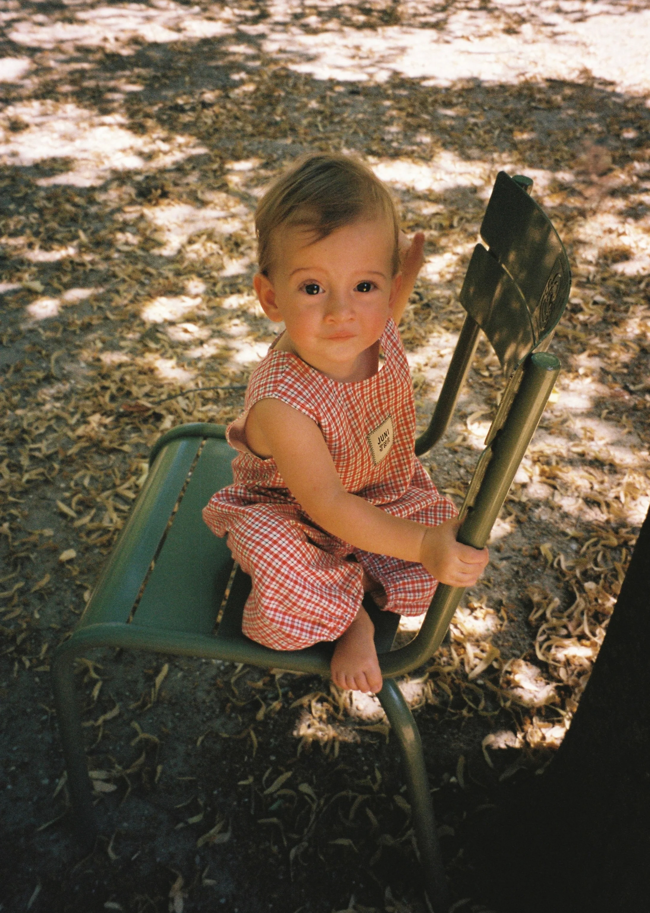Avery Romper - Red Check - Image 2