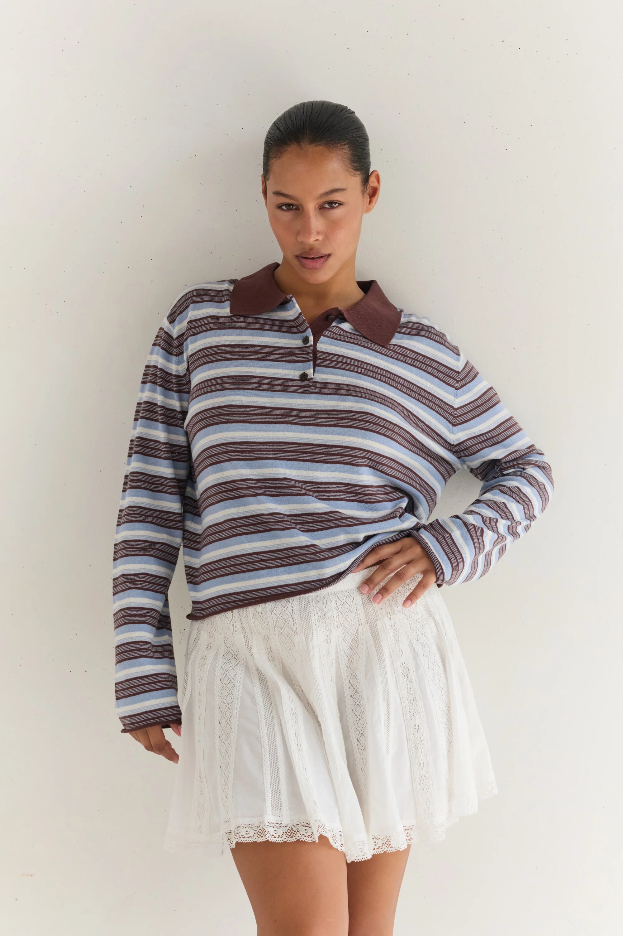Elise Rugby Top - Stripe - Image 4