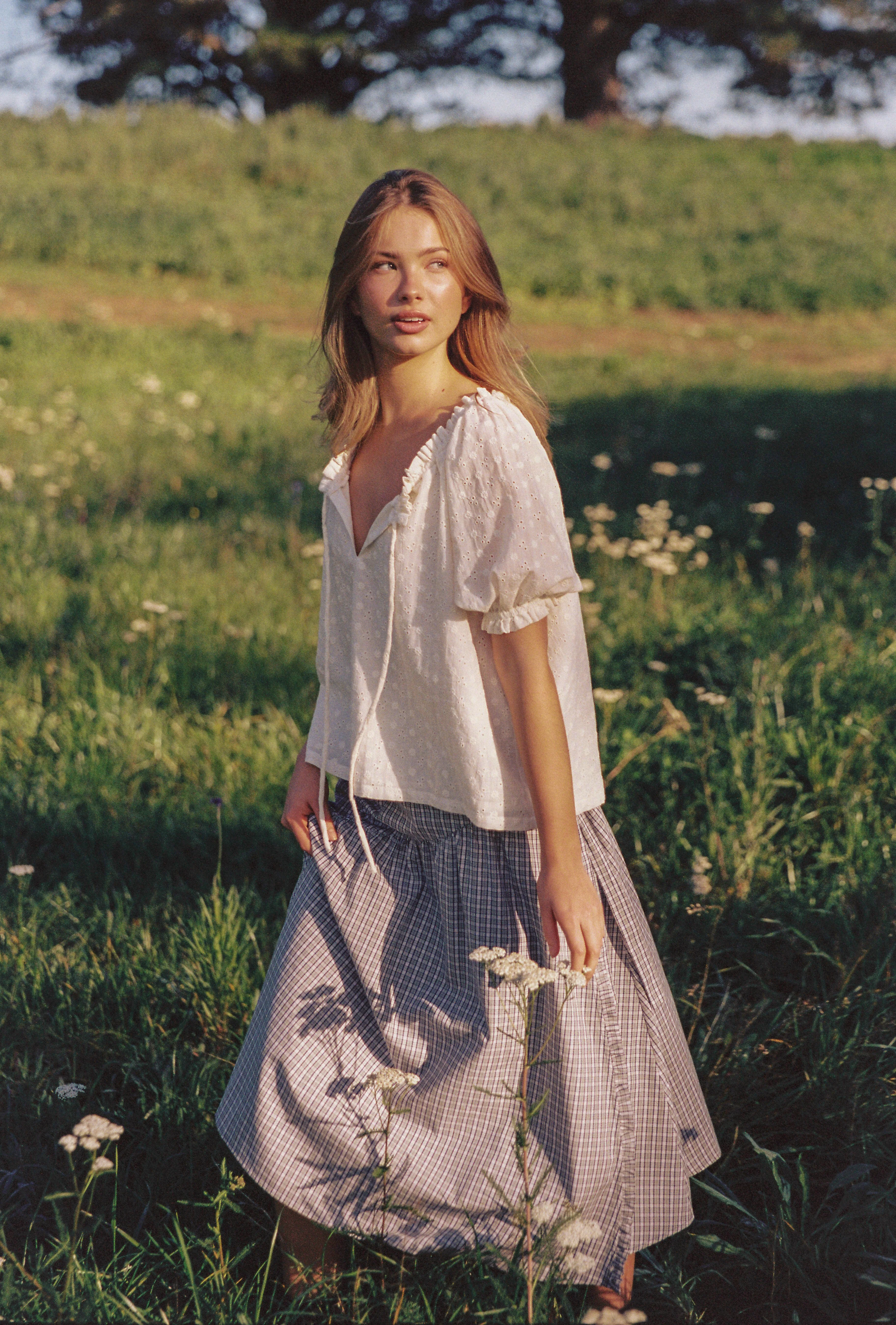 Jasmine Blouse - Salt - Image 3