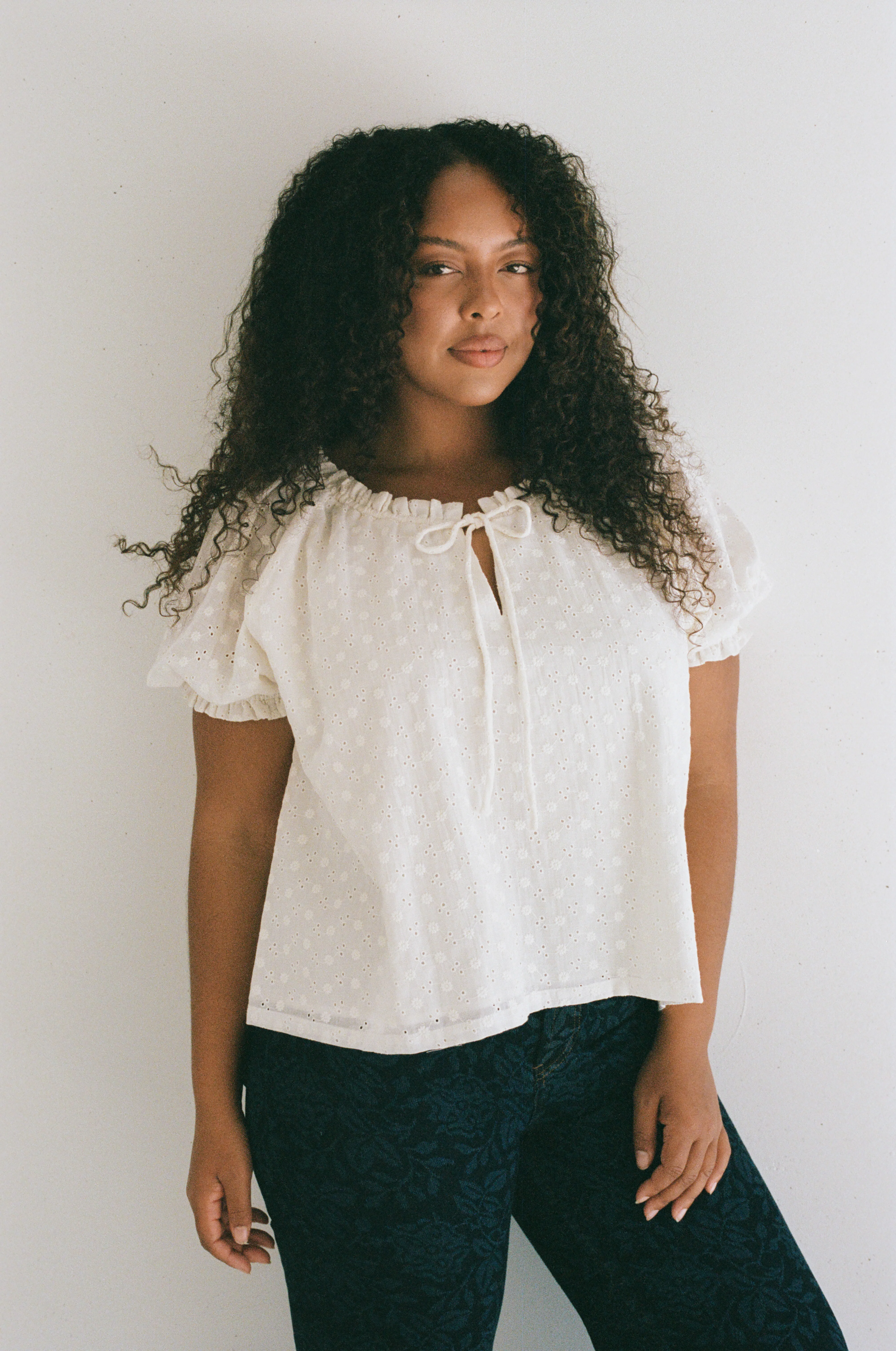 Jasmine Blouse - Salt - Image 5