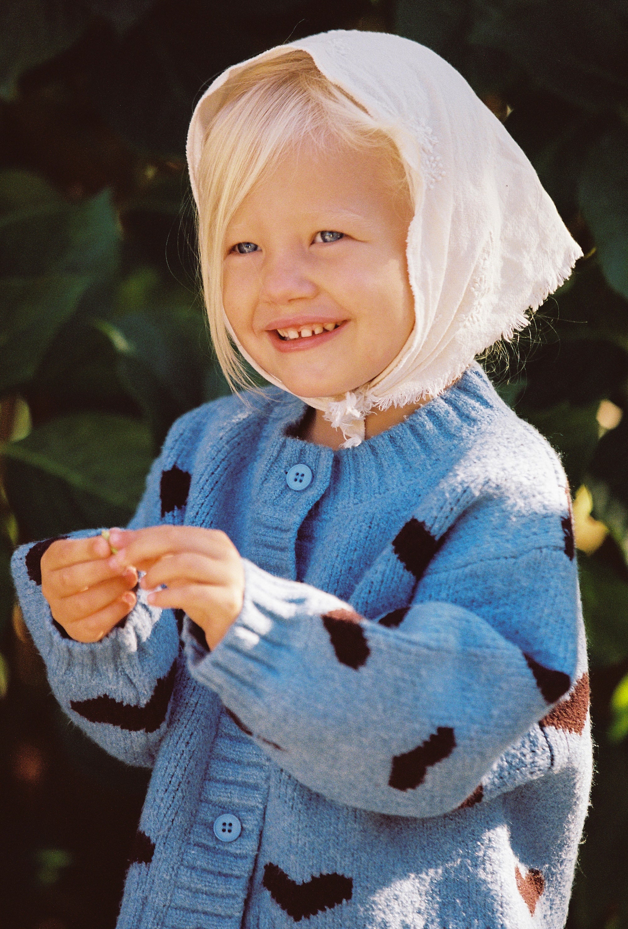JNR Sweetheart Cardigan - Hearts - Image 2