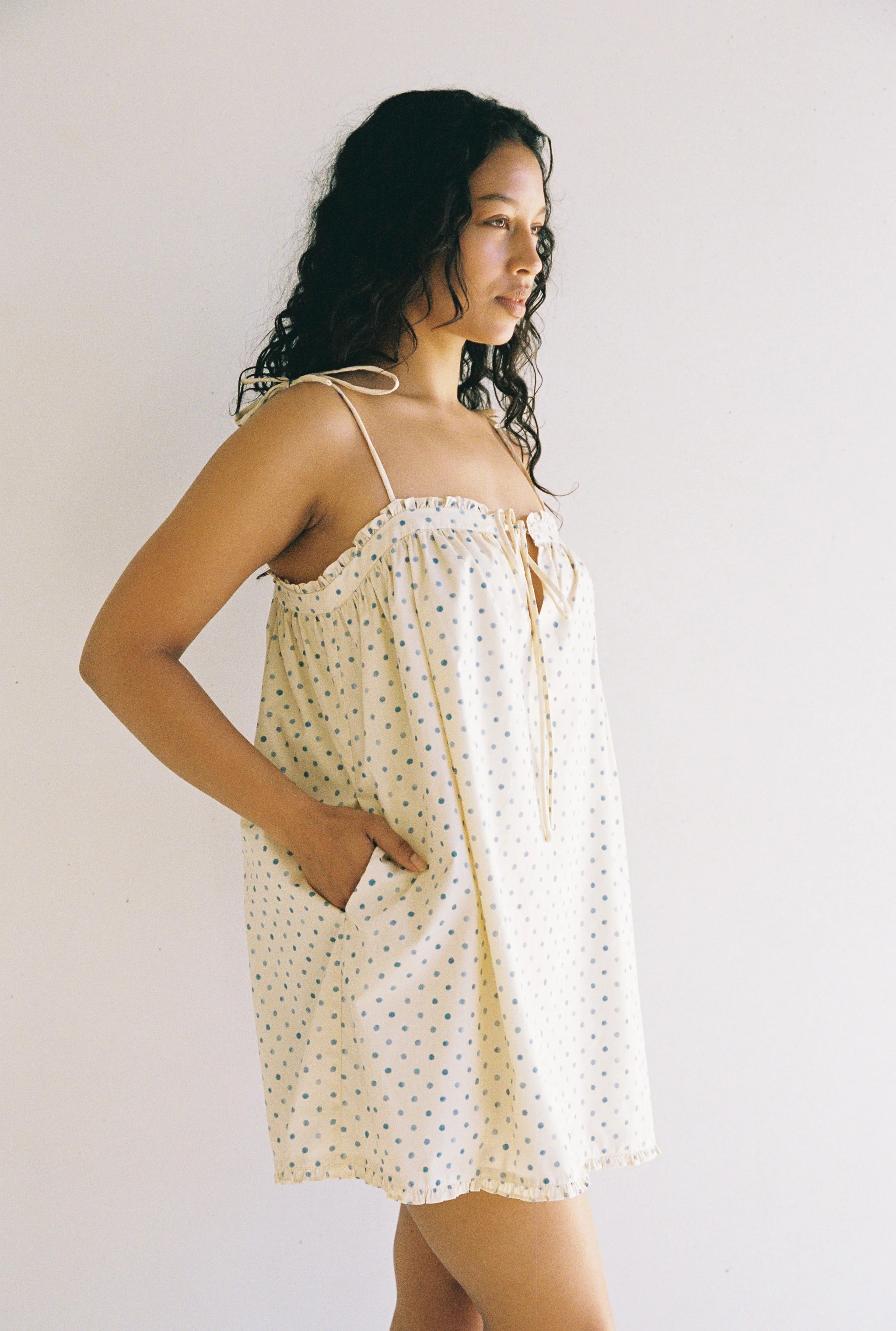 Marlow Mini Dress - Polka Dot - Image 5