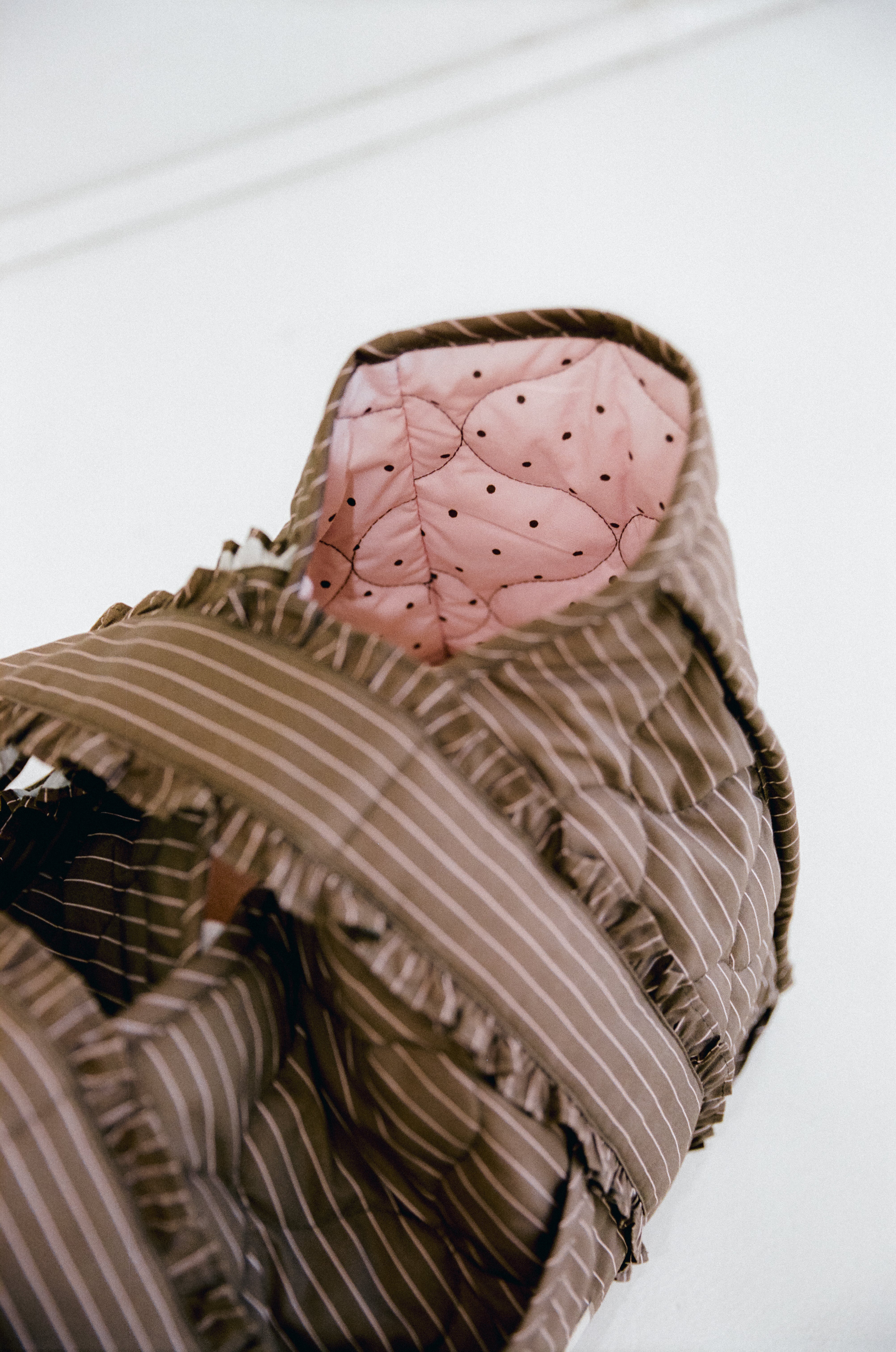 The Everything Bag - Cocoa Pinstripe *Pre-order - Image 4